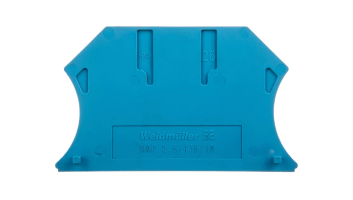 Ścianka końcowa niebieska WAP 2.5-10 BL 1050080000 /50szt./