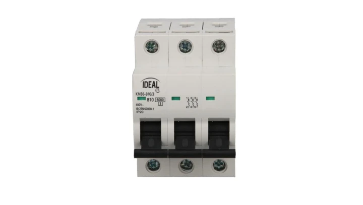 Wyłącznik nadprądowy 3P B 10A 6kA AC KMB6-B10/3 VDE 23164