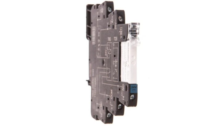 Przekaźnik przemysłowy 1P 6A 24V DC TRS 24VDC 1CO 1122770000