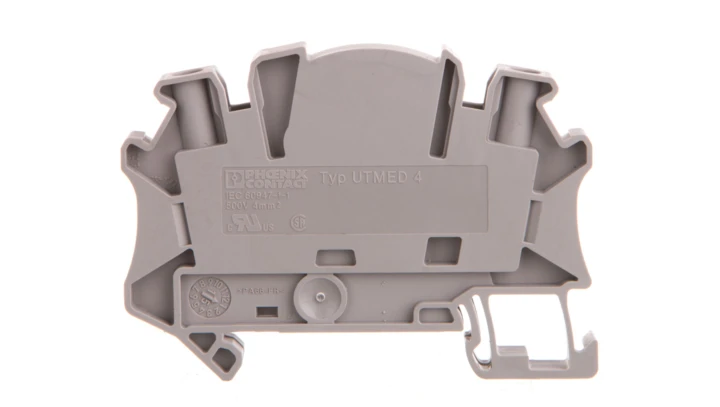 Złączka szynowa 2-przewodowa 4mm2 szara UTMED 4 3047465 /50szt./