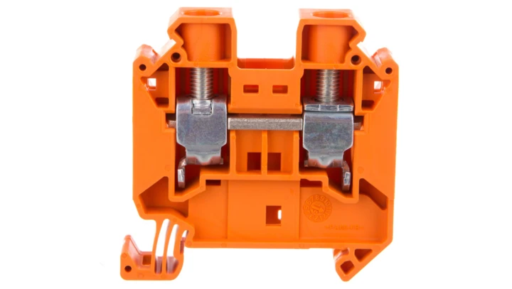 Złączka szynowa 2-przewodowa 16mm2 pomarańczowa Ex UT 16 OG 3047468 /50szt./