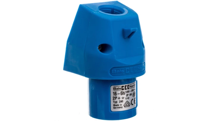 Wtyczka odbiornikowa naścienna GT 16A 3p 230V 6h IP44 BL 240