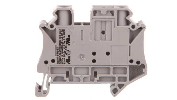 Złączka szynowa rozłączalna 2-przewodowa 6mm2 szara Ex UT 6-TG-EX 3046486 /50szt./