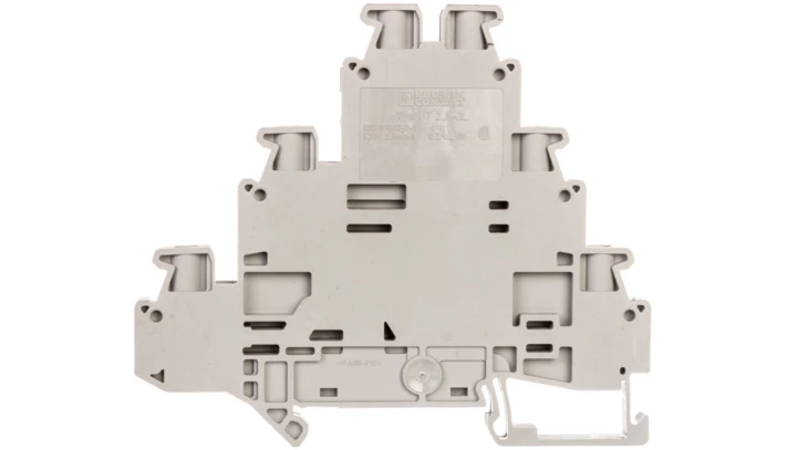 Złączka szynowa 3-piętrowa 6-przewodowa 2,5mm2 szara UT 2,5-3PV 3214262 /50szt./