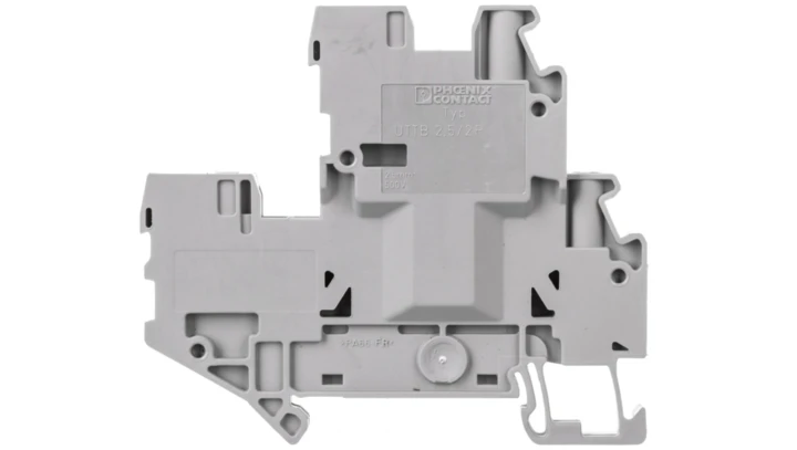 Złączka szynowa 2-piętrowa 2,5mm2 śrubowa/wtykowa szara Ex UTTB 2,5/2P 3060351 /50szt./