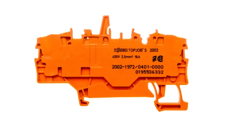 Złączka 2-przewodowa 2,5mm2 rozłączalna TOPJOBS 2002-1972/401-000 /50szt./