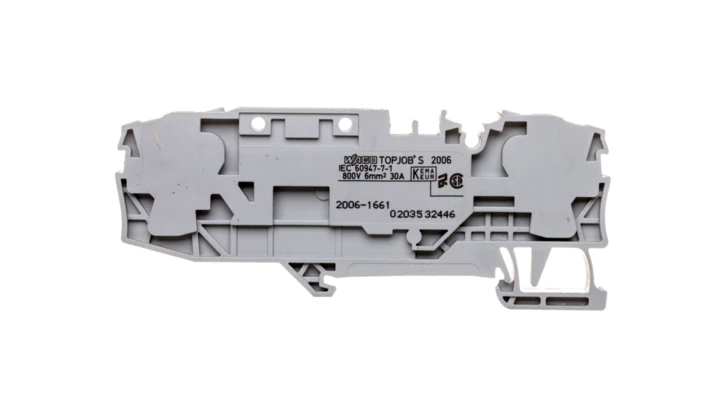 Złączka bazowa 2-przewodowa szara TOPJOBS 2006-1661 /25szt./