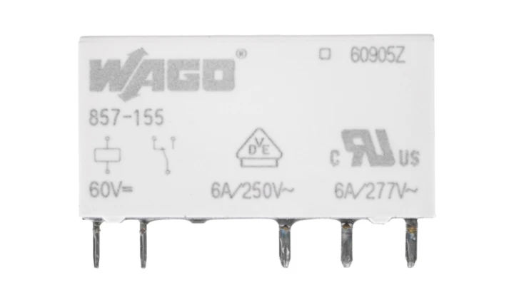Przekaźnik 60V DC 1p 857-155 /20szt./