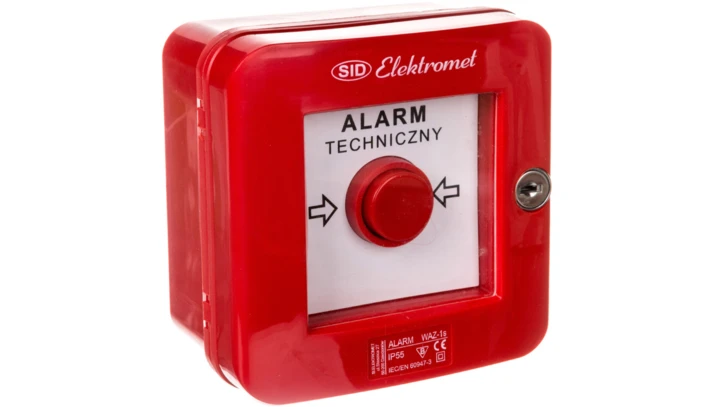 Wyłącznik alarmowy samoczynny natynkowy WAZ-1s IP-55 921451