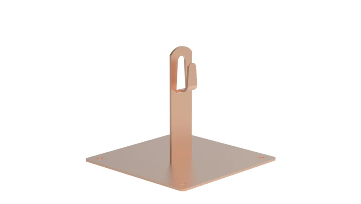 Uchwyt dachowy z płytką MAX L-100mm fi 6-8mm 16.1.1 CU /91600403/