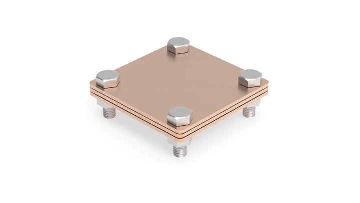 Złącze uniwersalne odgałęźne 100x100mm miedziane 14.4 CU /91400403/