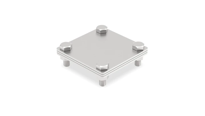 Złącze uniwersalne odgałęźne 100x100mm nierdzewne 14.4 NI /91400405/