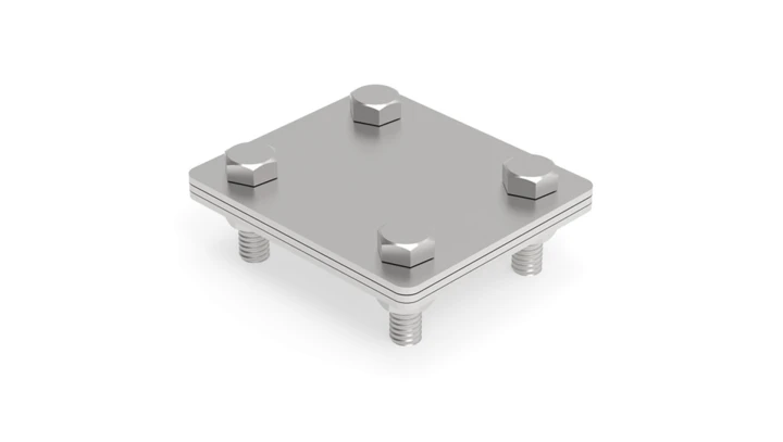 Złącze uniwersalne odgałęźne 80x70mm nierdzewne 14.3 NI /91400305/