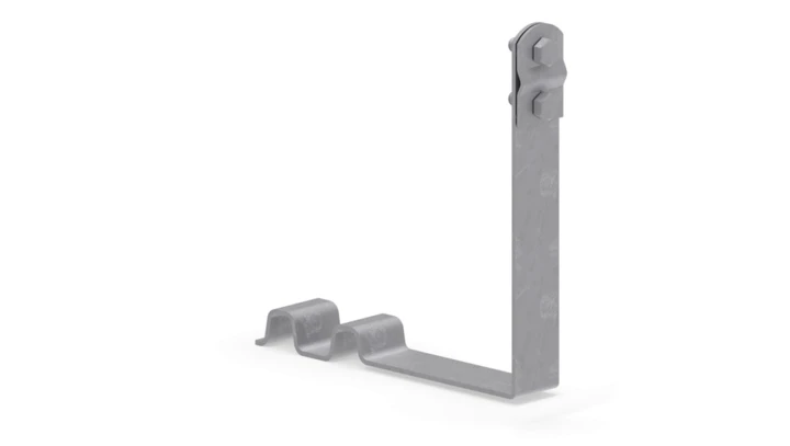 Uchwyt pod dachówkę L-150mm ocynk z zamkiem skręcany 10.5/S OG /91006002/