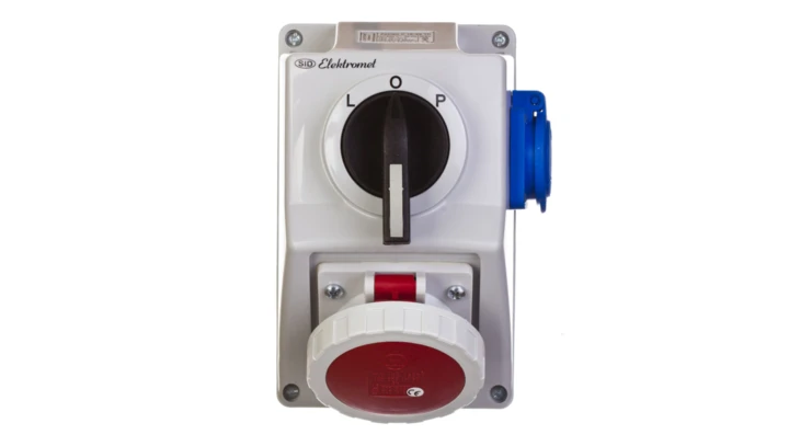 Zestaw instalacyjny L-0-P 3P+N+Z, 1 x 2P+Z IP54 C16-49.1N 971669