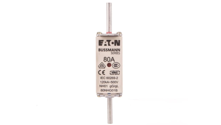 Wkładka bezpiecznikowa NH1 80A gL/gG 500V 80NHG01B