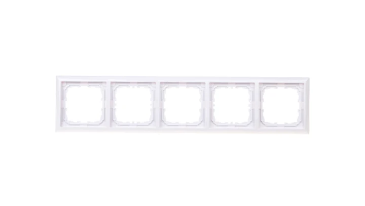 KOS66 Ramka pięciokrotna biała 660485