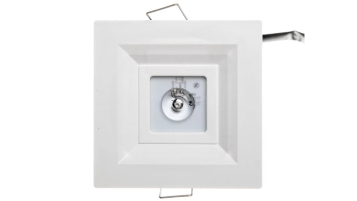 Oprawa awaryjna LOVATO P ECO LED 3W 315lm opt. otwarta 1h jednozadaniowa biała LVPO/3W/E/1/SE/X/WH