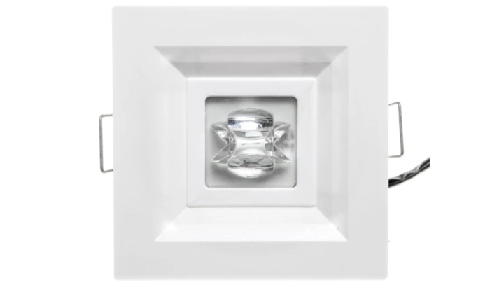 Oprawa awaryjna LOVATO P ECO LED 1W 125lm (opt. koryt.) 3h jednozadaniowa biała LVPC/1W/E/3/SE/X/WH