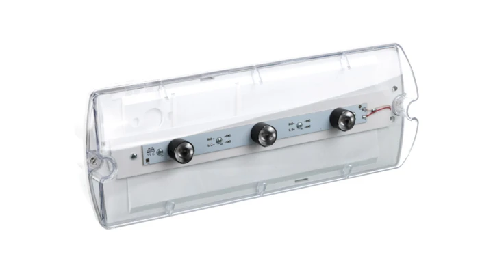 Oprawa awaryjna HELIOS IP65 LED 3x1W 380lm 14m 3h jednozadaniowa A THWD/3x1W/B/3/SE/AT/TR