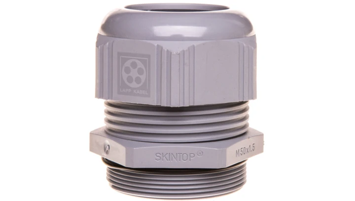 Dławnica kablowa poliamidowa M50 IP68 SKINTOP STR-M 50x1,5 ciemnoszara 53111160