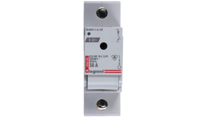 Rozłącznik bezpiecznikowy 1P 50A D02 R301 606608