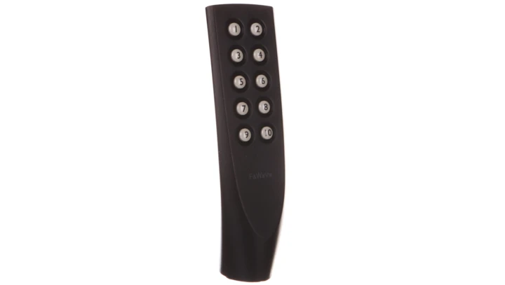 Pilot sterowania radiowego 10-przyciskowy zasilanie 3V, bateria CR2032 FiWave FW-RC10