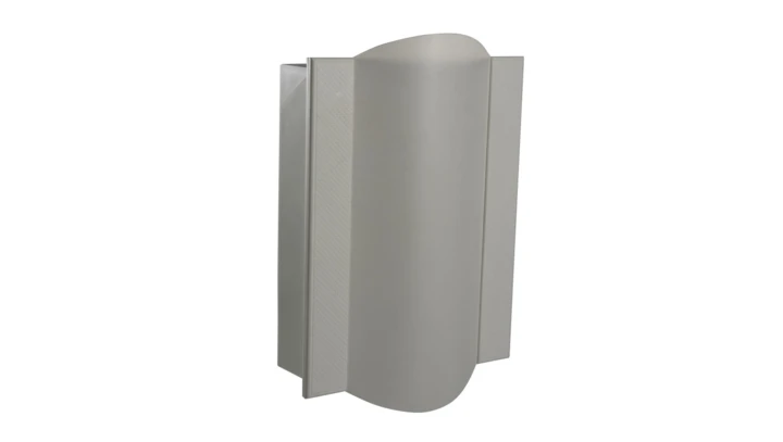 Dzwonek elektromechaniczny dwutonowy 85dB 230V AC biały 405 SUB10000327