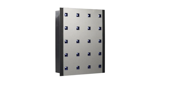 Dzwonek elektromechaniczny dwutonowy 85dB 230V AC antracyt/srebrny 412 SUB10000329