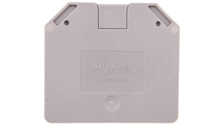 Ścianka końcowa 2,2mm, do zacisku śrubowego 16mm2, szara NSYTRAC162 /50 szt./