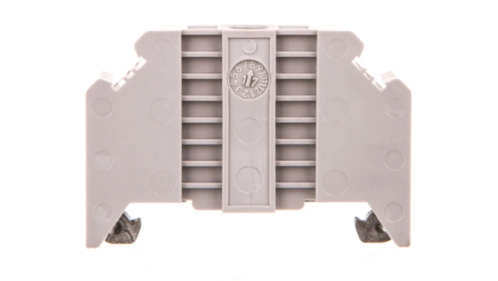 Wspornik końcowy 9,5mm przykręcany na DIN 35mm NSYTRAABV35 /50szt./