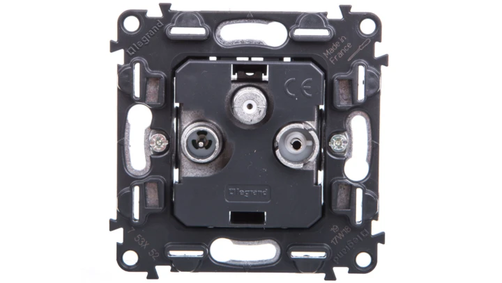 VALENA ALLURE Gniazdo antenowe TV-RD-SAT końcowe 753052