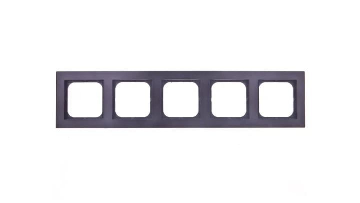 SONATA Ramka pięciokrotna czekoladowy metalik R-5R/40