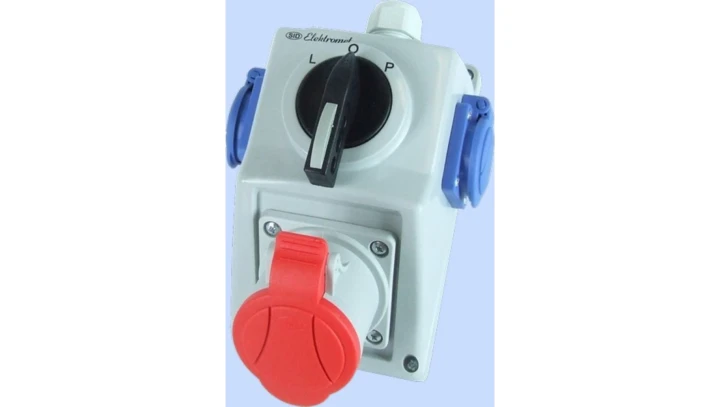 Zestaw instalacyjny L-0-P 32A 4P + 2x 2P+Z IP54 C32-48.2 974062