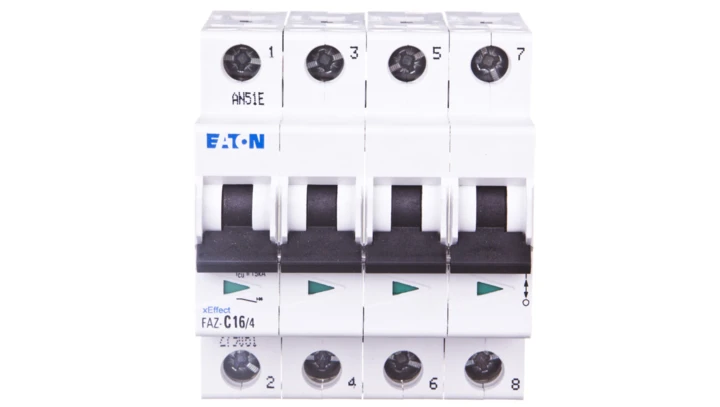 Wyłącznik nadprądowy 4P C 16A 15kA AC FAZ C16/4 279061