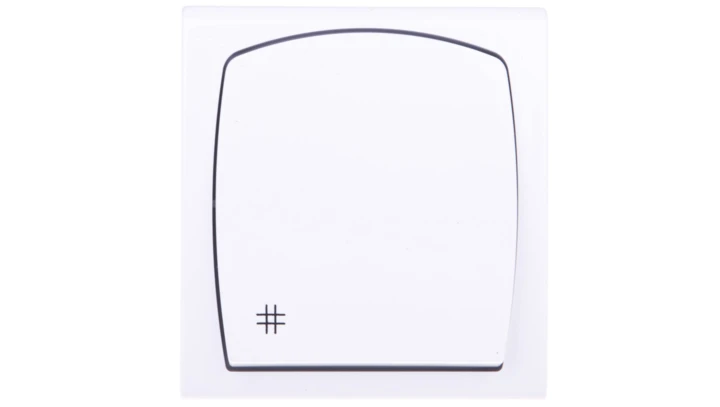 MADERA Łącznik hermetyczny krzyżowy IP44 biały ŁNH-4N/00