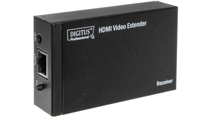 Przedłużacz/extender HDMI Full HD, 3D po skrętce kat.5e UTP, do 100m ze sterowaniem IR DS-55121