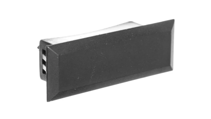 Zaślepka portu SC duplex do panelu krosowego, 100 szt., czarny AL-BP-SCD