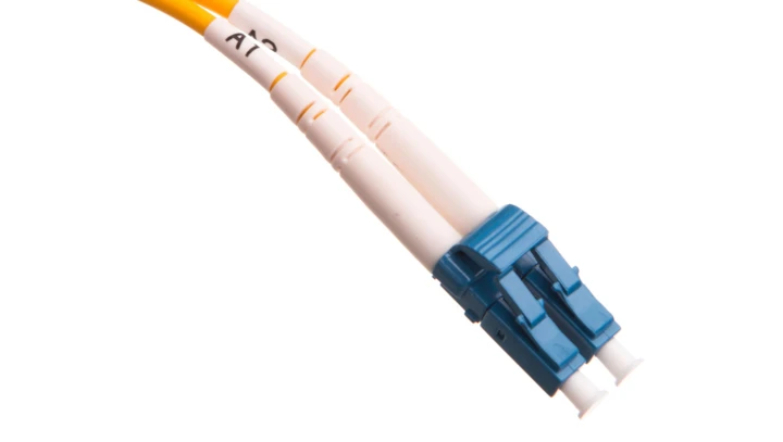 Patch cord światłowodowy LC/LC duplex SM 9/125 OS2 1m LS0H żółty DK-2933-01