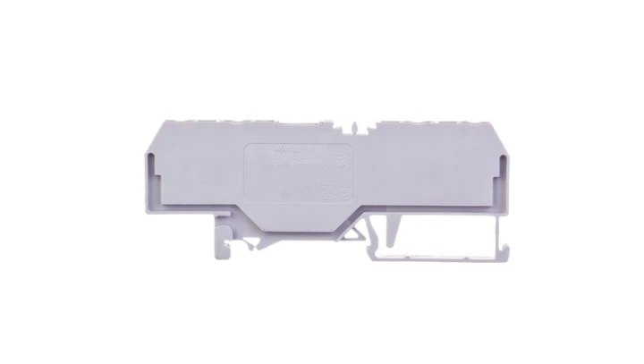 Złączka szynowa 4-przewodowa 4mm2 szara 281-656 /50szt./