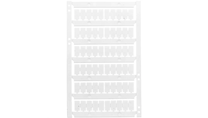 Karta oznaczeń z 6 paskami 6mm NSYTRABPV6 /10 szt./