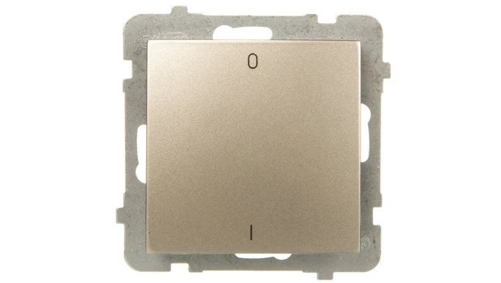 AS Łącznik podwójny satyna light ŁP-11G/m/45