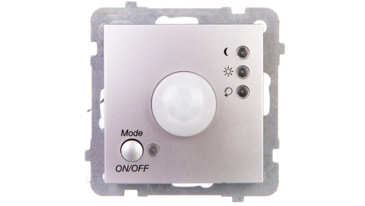 AS Elektroniczny czujnik ruchu srebro ŁP-16G/m/18