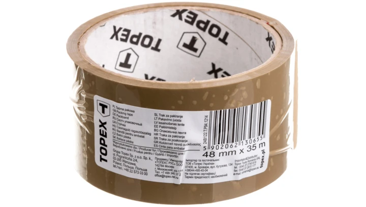 Taśma pakowa 48 mm x 35 m, brązowa