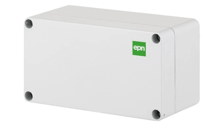 INDUSTRIAL Puszka hermetyczna n/t 110x75x59 IP65 szara 2703-00