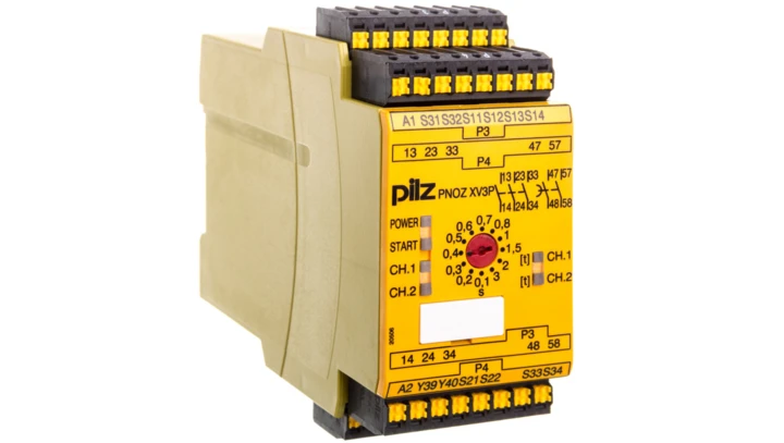 Przekaźnik bezpieczeństwa PNOZ XV3P C 3/24 VDC 3N/O 2N/C 787512, 1-W0VBZ