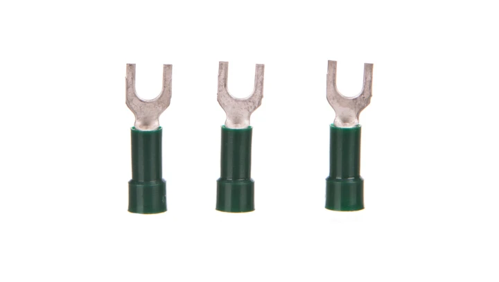 Końcówka kablowa widełkowa izolowana fi 0,25-0,75mm2 zielona M3 L-RZ 3F 0,26-0,75 M3 63105010 /100 szt./