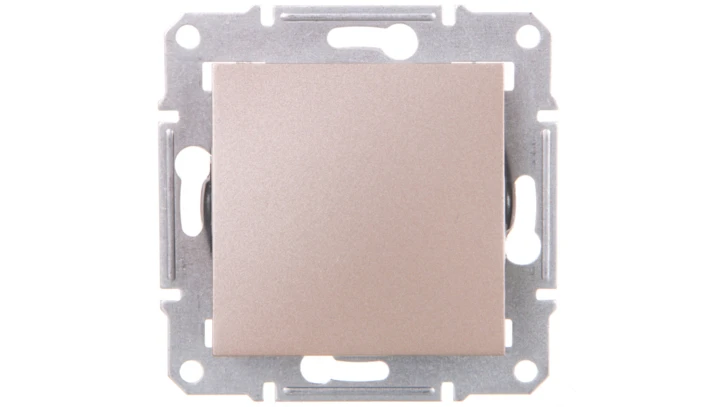 ASFORA Łącznik 1-biegunowy bez ramki brąz EPH0100169