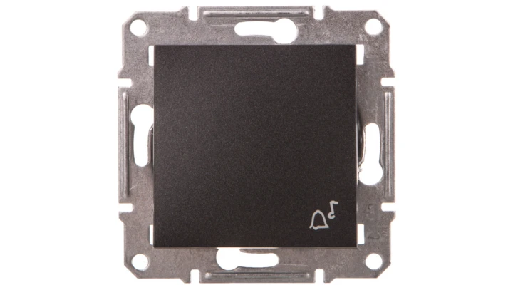 ASFORA Przycisk dzwonek bez ramki antracyt EPH0800171