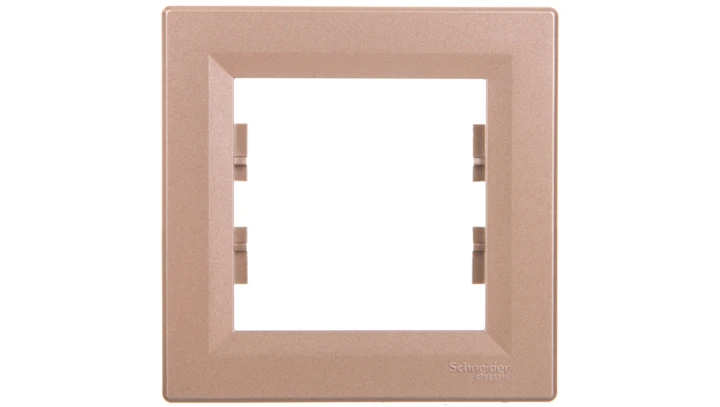 ASFORA Ramka 1-krotna brąz EPH5800169